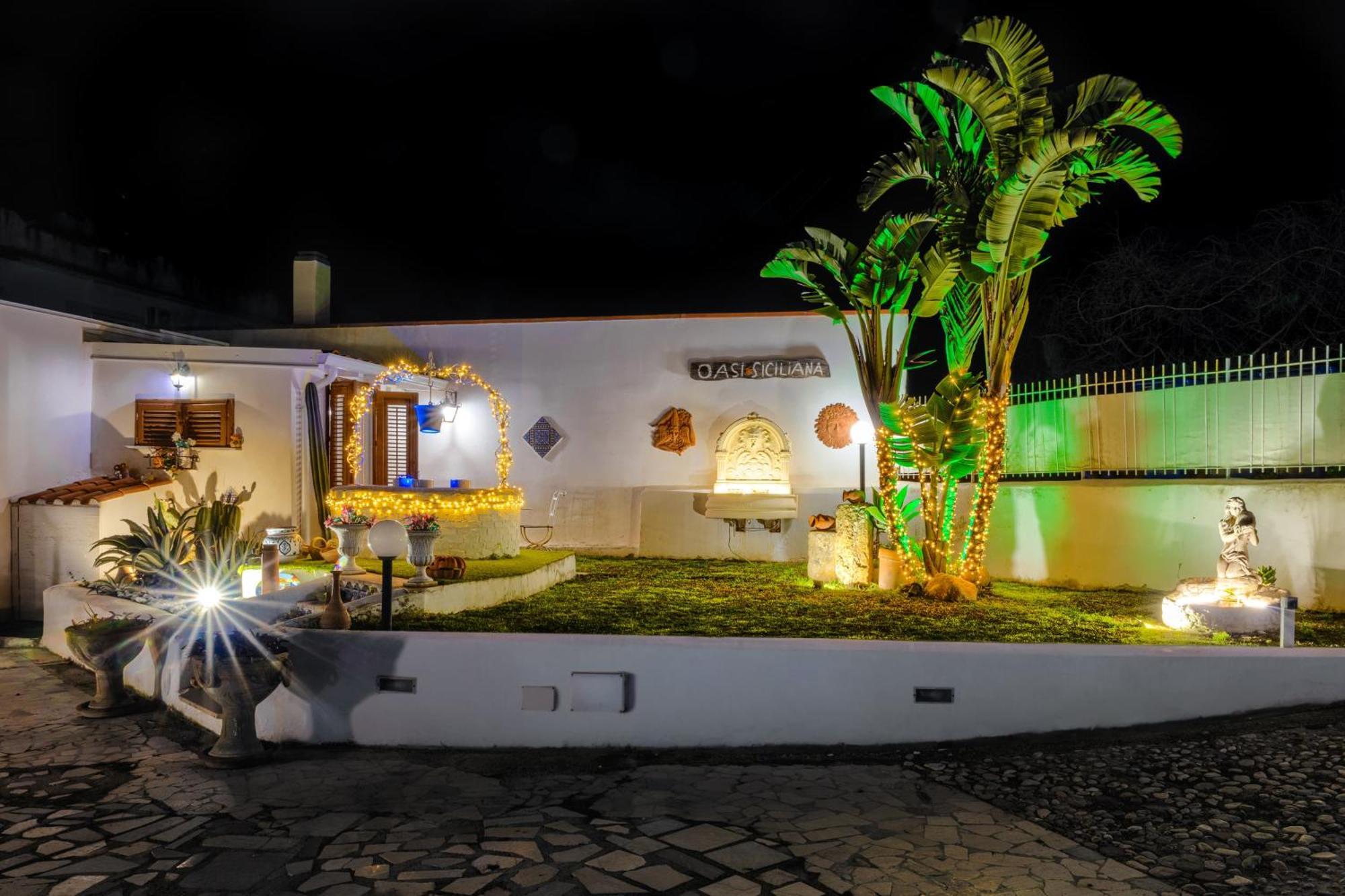 Ferienwohnung Oasi Siciliana Terrasini Exterior foto